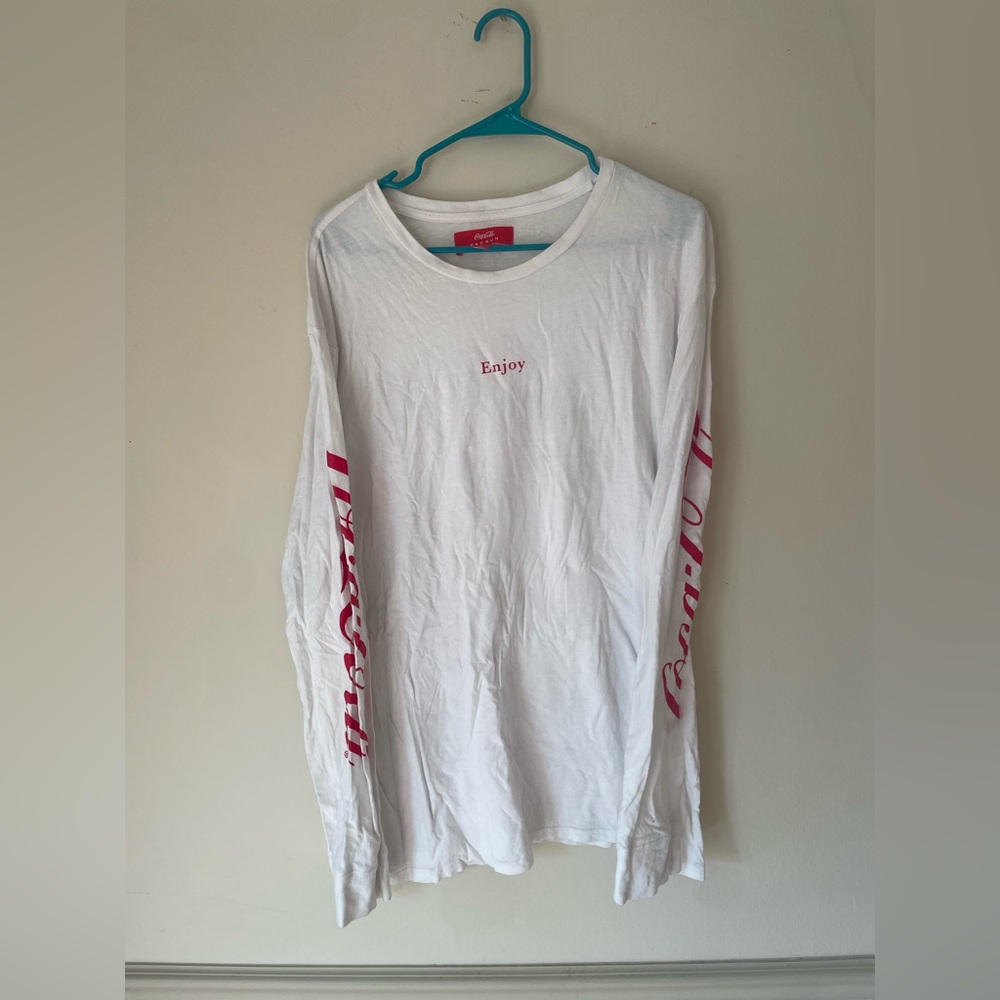 Mens Pacsun Coca Cola Long Sleeve Tee